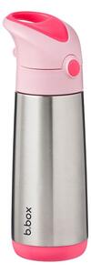 Termoska s brčkem, 500ml, b.box, flamingo fizz