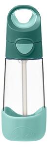 Láhev na pití s brčkem, 450ml, b.box, emerald forest