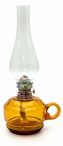 Floriánova huť Petrolejová lampa Monika - amber