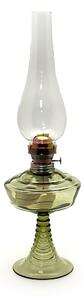 Floriánova huť Petrolejová lampa Milada - lesní zelená