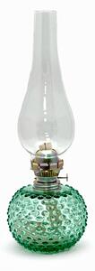Floriánova huť Petrolejová lampa Ema - beryl