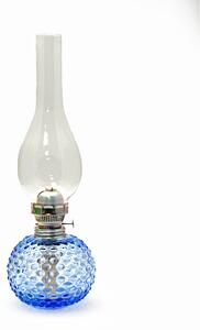 Floriánova huť Petrolejová lampa Ema - světle modrá