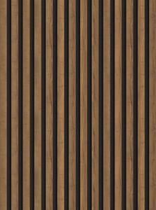 Mexen Lam-F, akustické stěnové lamely 275 × 31,5 cm, filc 6 mm, dub moka, S105-275317-2812-074