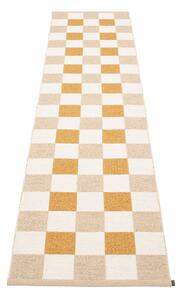 Okrově žluto-béžový vnitřní a venkovní běhoun 70x300 cm Pix Vanilla Ochre – Pappelina