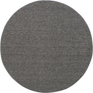 Ayyildiz, Kusový koberec Loom 4300 Grey kruh, 120x120 (průměr) kruh, šedá, obývací pokoj
