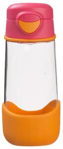 Sportovní láhev na pití, 450ml, b.box, růžovo/oranžová
