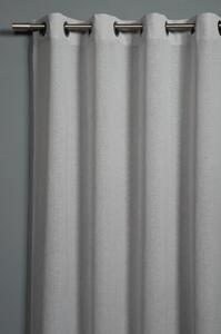 Šedý závěs 140x245 cm Len Uni – Sehlbach