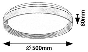 Rabalux 71308 - LED Stm. stropní svítidlo LADAN LED/48W/230V 3000-6500K + DO