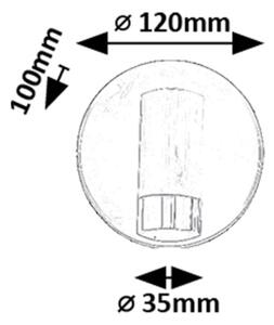 Rabalux 75040 - LED Nástěnné bodové svítidlo KADIR LED/3W/230V 4000K