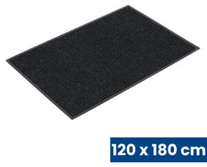 Odolná vstupní kobercová rohož s PVC, 120 x 180 cm, černá