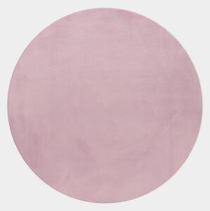 Ayyildiz Kusový koberec Pouffy 5100 Rose kruh - 120x120 cm