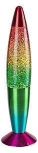 Rabalux 76008 - LED Lávová lampa GLITTER RAINBOW 2 LED/25W/230V
