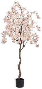 Umělá rostlina CHERRY TREE 190 cm Růžová