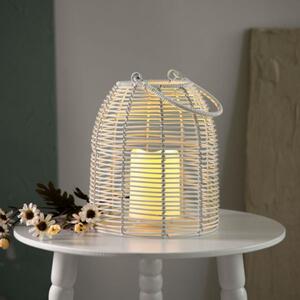 HOMLA Lucerna Modern Hamptons s LED svíčkou