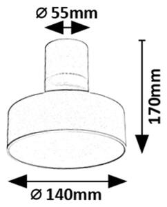 Rabalux 71327 - LED Stropní svítidlo OVIDIA LED/16W/230V 3000K bílá