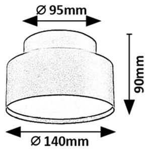 Rabalux 71325 - LED Stropní svítidlo OVIDIA LED/24W/230V 3000K bílá