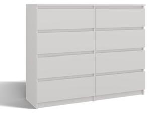 Komoda Musecalo 7 120 (bílá). Akce -20%