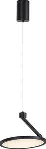 Rabalux 72327 - LED Lustr na lanku OVIDIA LED/20W/230V černá