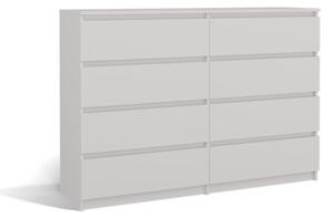 Komoda Musecalo 7 140 (bílá). Akce -19%