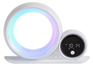 Rabalux 76109 - LED RGB Stolní lampa s reproduktorem WAKEWAY LED/5W/230V