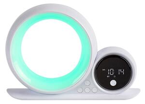 Rabalux 76109 - LED RGB Stolní lampa s reproduktorem WAKEWAY LED/5W/230V