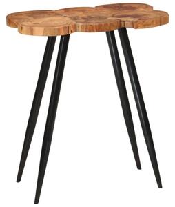 Barový stůl ze špalku 90 x 54 x 105 cm masivní akáciové dřevo