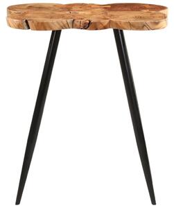 Barový stůl ze špalku 90 x 54 x 105 cm masivní akáciové dřevo
