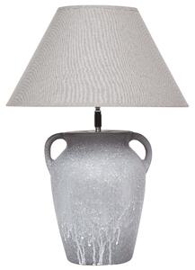 Keramická stolní lampa šedá AGEFET