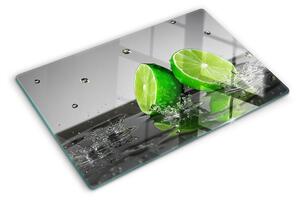 Skleněné krájecí prkénko Citrony ve vodě ddk-nr-wm-00006858