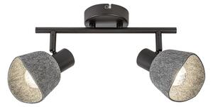 Rabalux 73006 - Bodové svítidlo FARELIA 2xE14/10W/230V