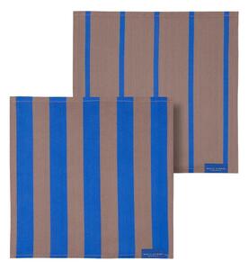 Textilní ubrousky v sadě 2 ks Stripes – Mette Ditmer Denmark