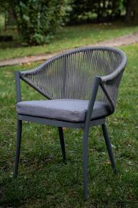 Bello Giardino Zahradní židle BREWE šedá