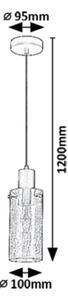 Rabalux 72037 - Lustr na lanku FUMEA 1xE27/60W/230V