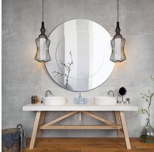 GieraDesign Zrcadlo Modern Line Opti White Rozměr: Ø 60 cm