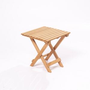 Hanah Home Sada zahradního stolu a židlí (3 kusy) MY005, Hnědá, Krémová