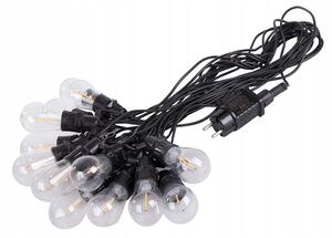 Verk 12301 LED Venkovní dekorační řetěz girlanda 15 žárovek, IP44, 15 m