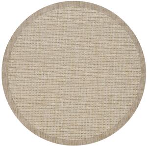 Ayyildiz Kusový koberec Giza 1410 Beige kruh - 160x160 cm