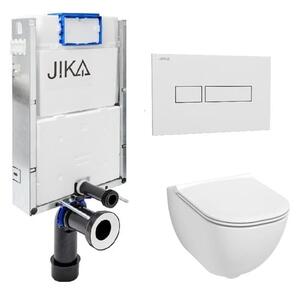 Závěsný WC set do lehkých stěn / předstěnová Jika Mio-N KMPLLYRAB