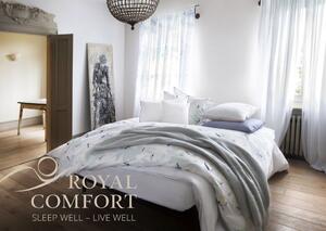 Royal Comfort Prostěradlo na vysoké matrace Barva: Bílá, Rozměry: 180 x 200 cm