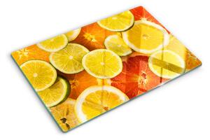 Skleněná krájecí deska Citrusové plody a citrusové plody ddk-nr-wm-00006892