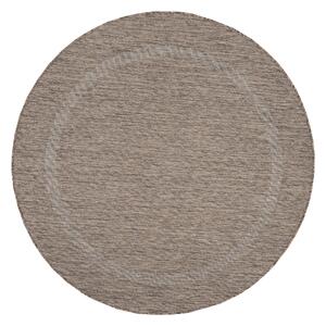 Ayyildiz Kusový koberec Relax 4311 Brown kruh - 120x120 cm