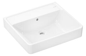 Hansgrohe Xanuia Q umyvadlo 55x48 cm obdélníkový klasický-na pult bílá 60239450