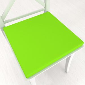 Biante Čtvercový podsedák Rongo RG-041 Zářivý zelený - 38x38x3 cm