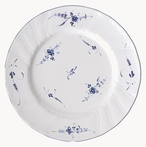 Porcelánové mělké talíře Vieux Luxembourg, 6 ks