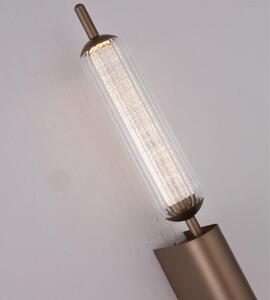 Searchlight 76210CL Stmívatelné nástěnné LED svítidlo CATTAIL LATTE čiré sklo