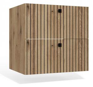 Skříňka pod umyvadlo Terca 1 60 (dub evoke). Akce -20%