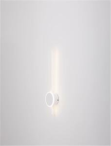 Nova Luce Nástěnné LED svítidlo CLOCK, 3000K Barva: Černá