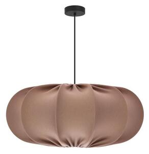 Lustr na lanku CAFEE 1xE27/40W/230V pr. 52 cm hnědá