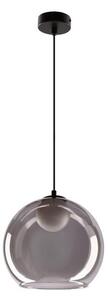 Lustr na lanku BRIN 1xG9/15W/230V kouřová černá