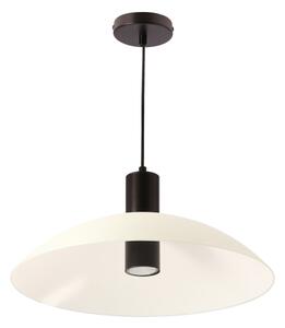 Lustr na lanku TEDIN 1xGU10/15W/230V bílá/černá